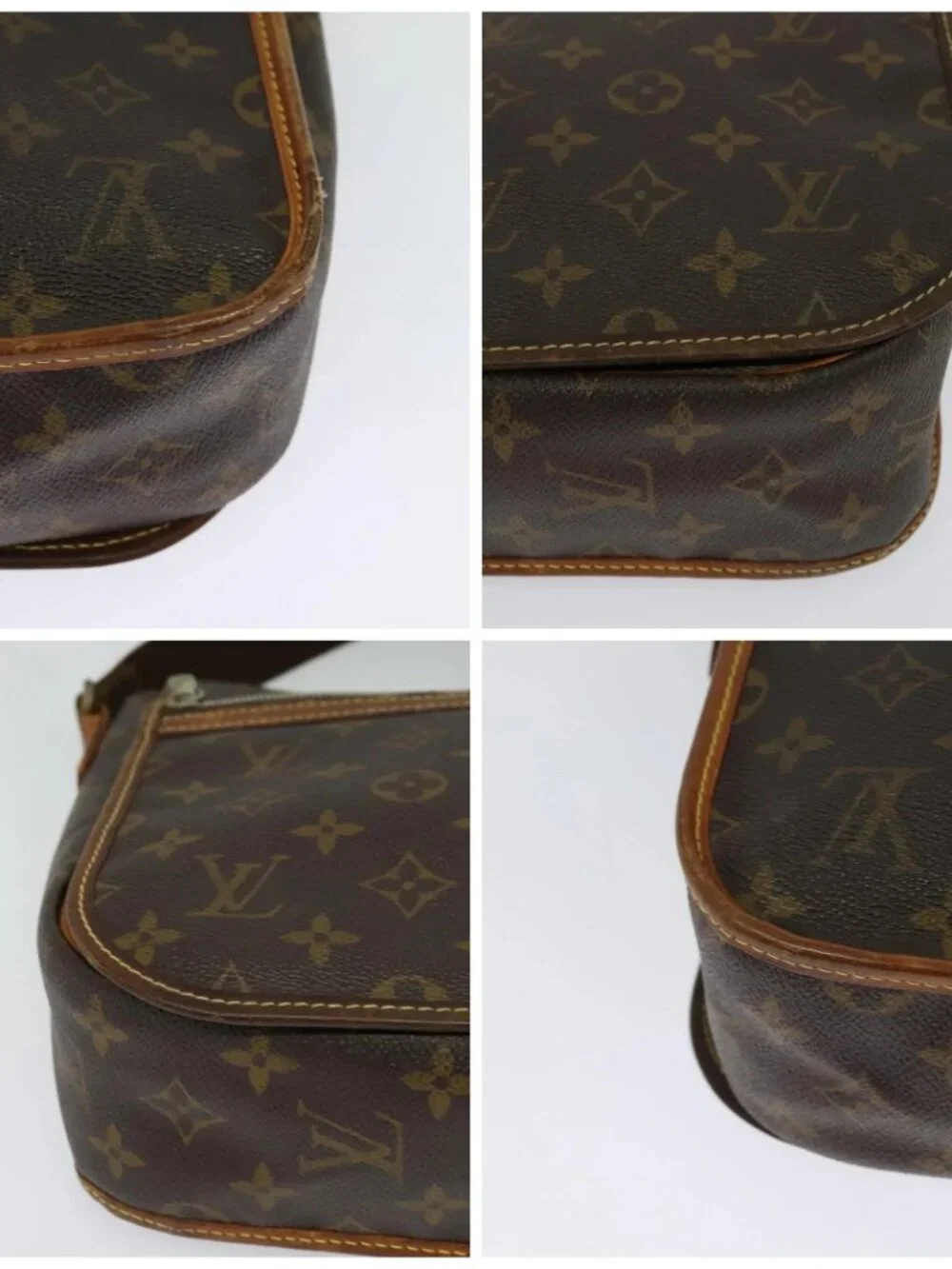 LOUIS VUITTON Monogram Messenger Bosphore PM Shoulder Bag M40106 LV Auth 129221